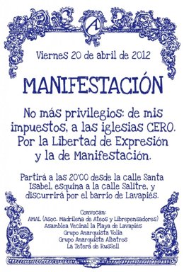 Cartel De La Marcha