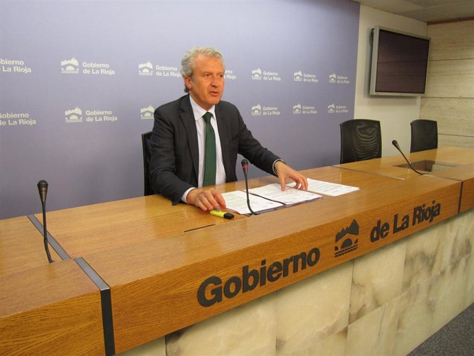 El Portavoz Del Gobierno De La Rioja, Emilio Del Río