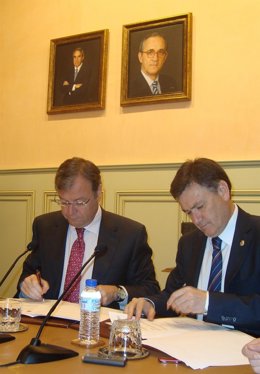 Silván (I) Y Vázquez Firman El Convenio