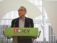 Coscubiela (ICV) equipara a Puig con Franco por su actitud con los estudiantes encarcelados