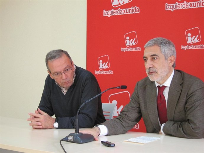 Gaspar Llamazares Y Carlos Ponte