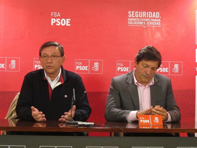 Eudardo Donaire Y Javier Fernández, En Rueda De Prensa