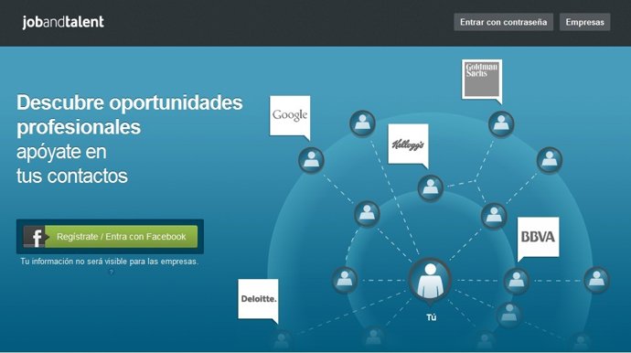 Página Web Job And Talent