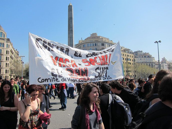 Huelga General En Barcelona 29M