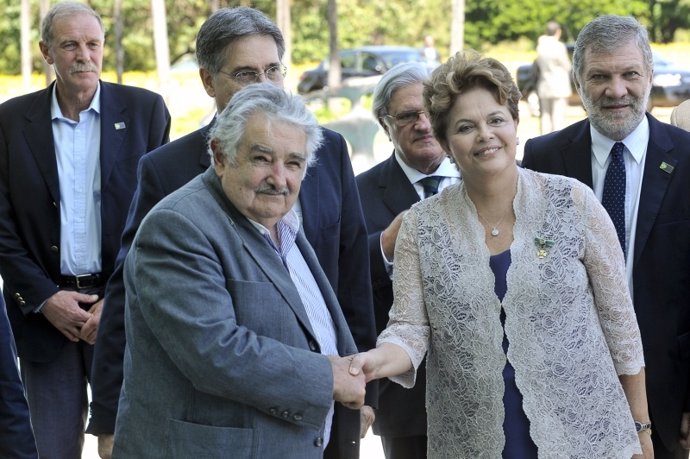 José Mujica Y Dilma Rousseff