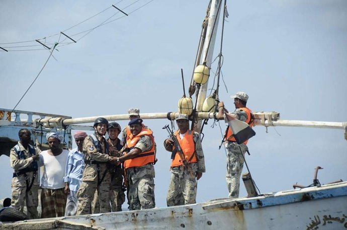 La Fragata 'Reina Sofía' Escolta Al Pesquero Liberado Hasta La Costa De Yemen