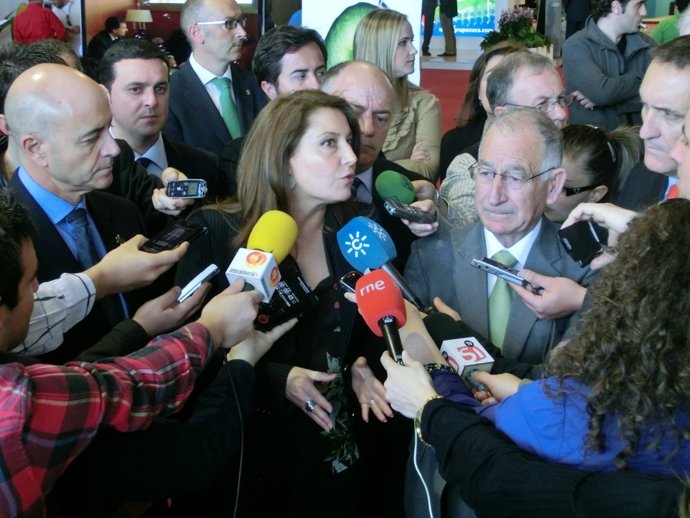 Crespo, En Declaraciones A Los Medios En La Expo Agro Almería