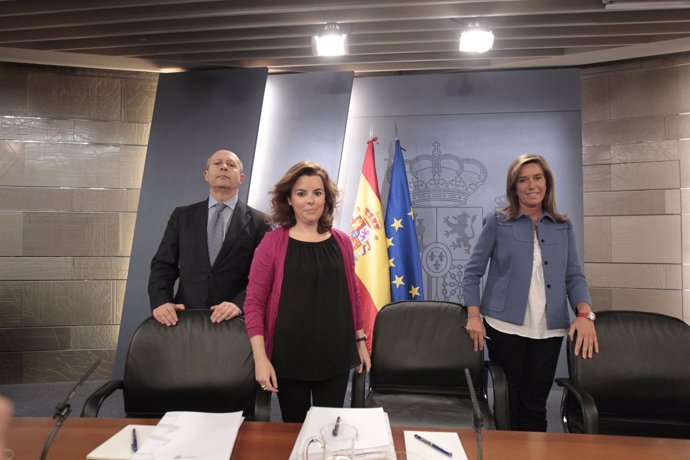 Consejo De Ministros. Soraya, Wert Y Mato