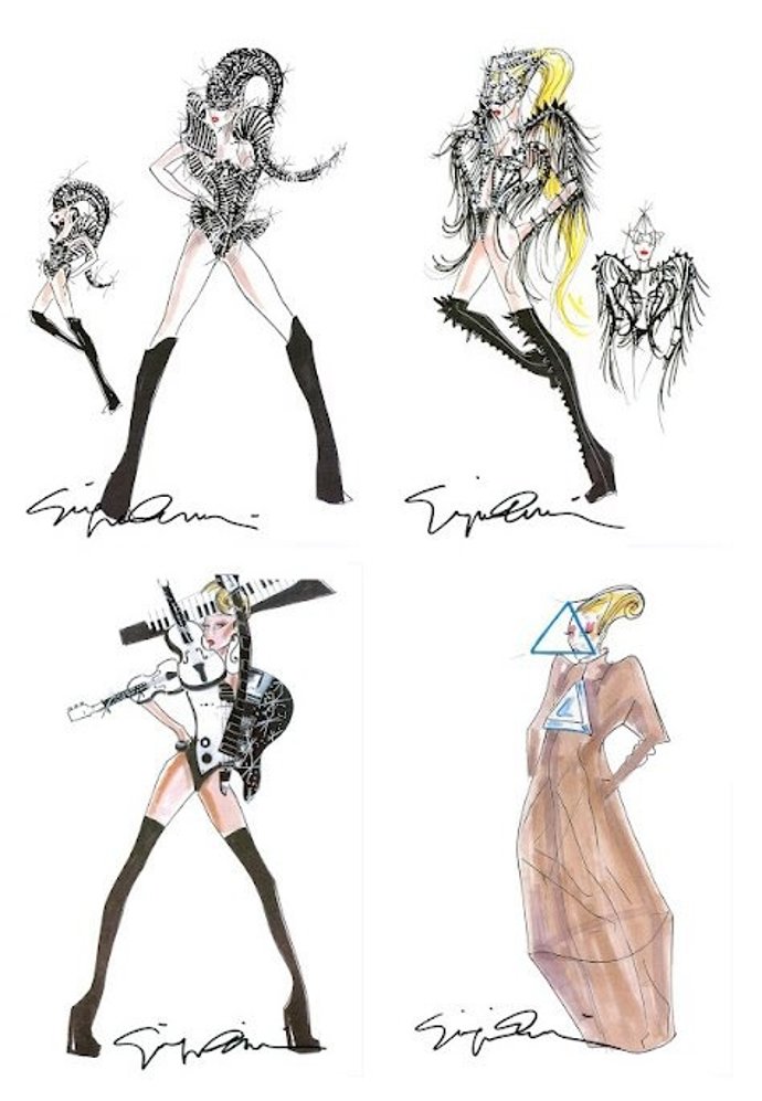 Armani Para Lady Gaga