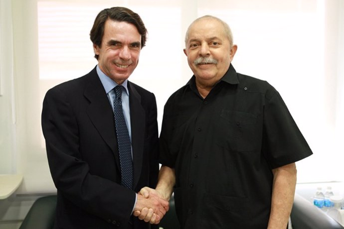 José María Aznar Y Luiz Inácio Lula Da Silva.