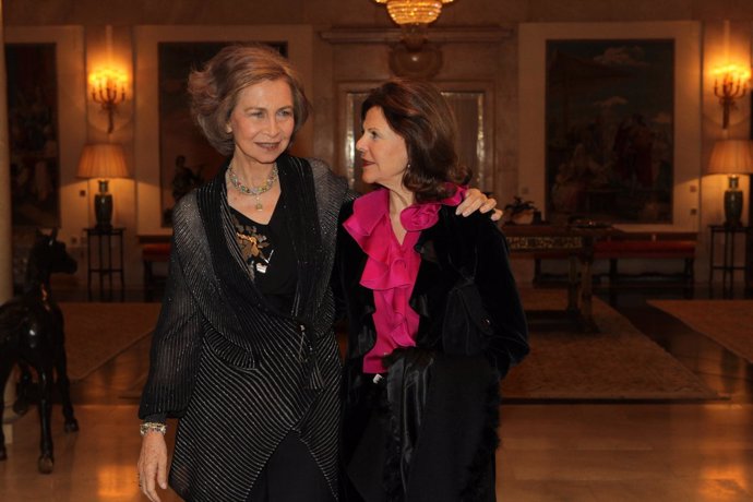 La Reina Sofía Y La Reina Silvia De Suecia