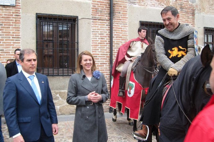 Maria Dolores De Cospedal En Unas Jornadas Medievales En Oropesa