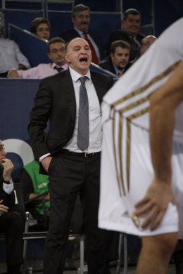 Pablo Laso Entrenador Real Madrid Basket 