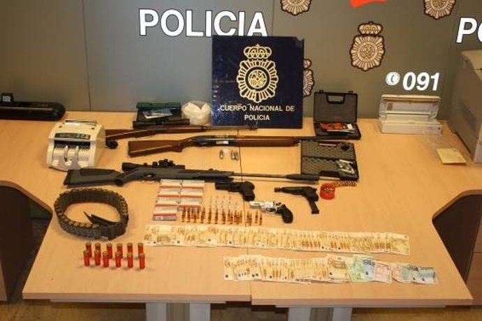 Algunos Objetos Intervenidos En La Operación 'Cobre'