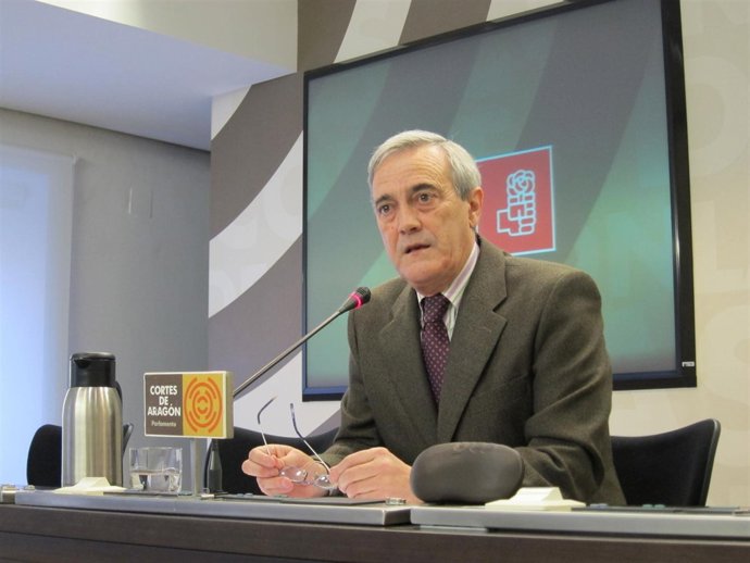 El Portavoz Del PSOE En Las Cortes De Aragón, Javier Sada