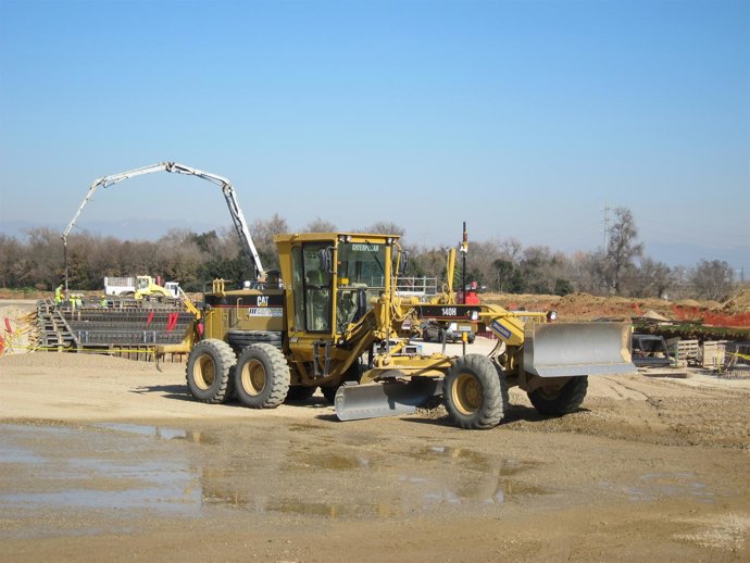 Trabajos De Construcción De La Subestación Conversora De Santa Llogaia