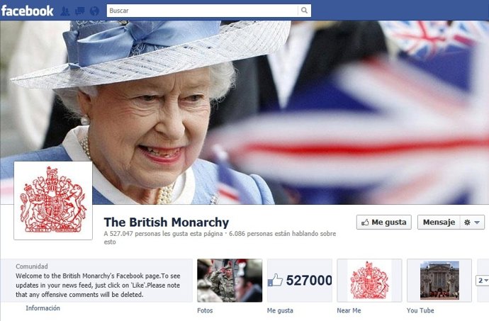 La Monaraqúia Británica, La Más Activa En Redes Sociales
