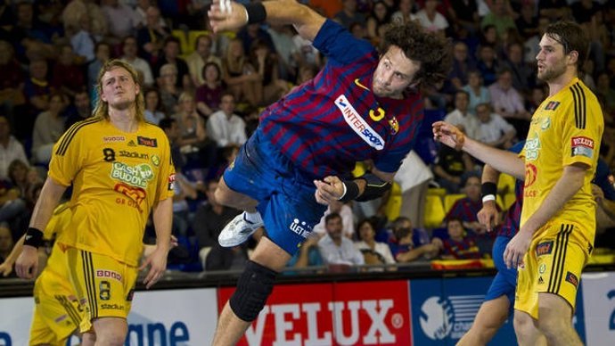 El Pívot Del FC Barcelona De Balonmano Jesper Noddesbo
