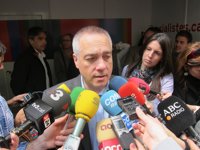 Navarro acusa a Mas de generar inseguridad especulando con unas elecciones anticipadas