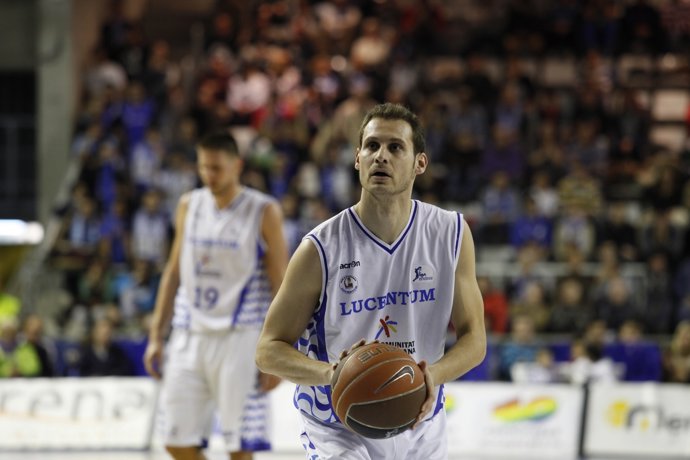 Pedro Llompart, Lucentum Alicante - Real Madrid (Baloncesto)