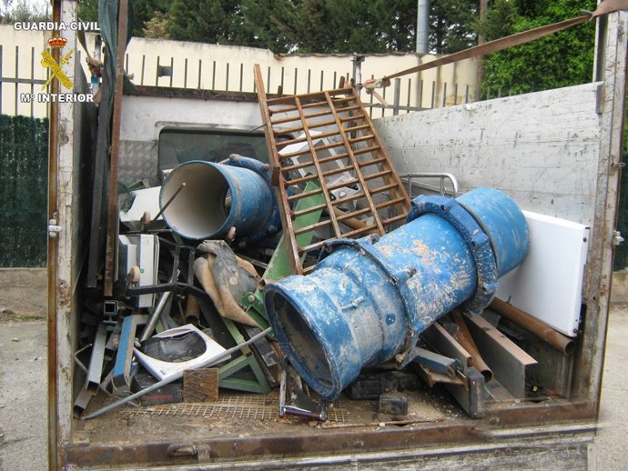 Interior Camión Robo
