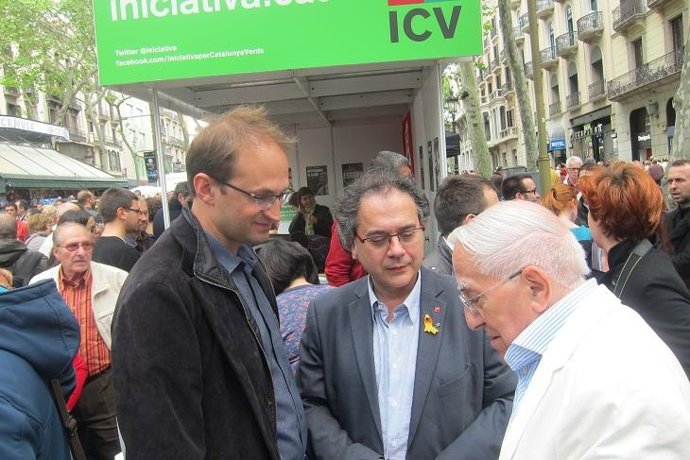 Joan Herrera (ICV) Y Jordi Miralles, Euia