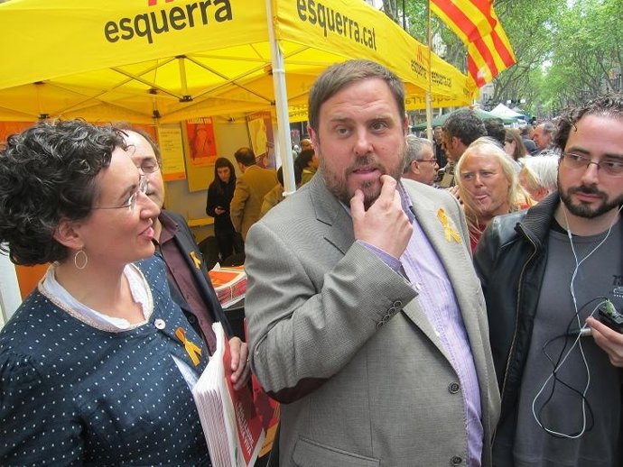 Marta Rovira Y Oriol Junqueras, ERC