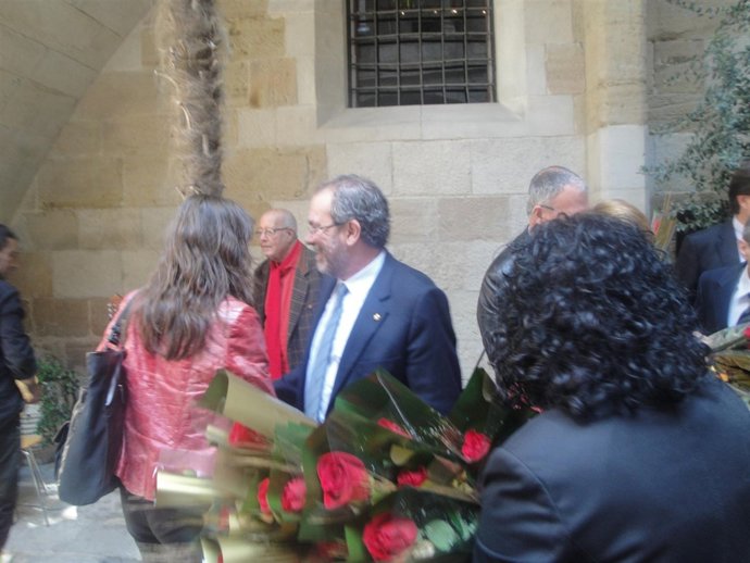 Joan Reñé En El Institut D'estudis Ilerdencs