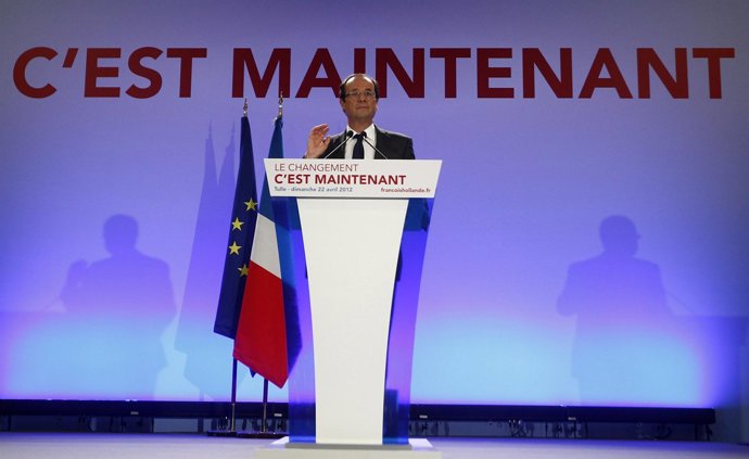 Candidato Socialista, François Hollande