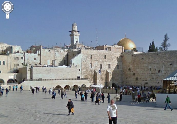 Captura De Google Street View En Jerusalém