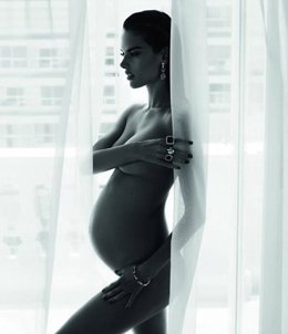 Imagen Alessandra Ambrosio Embarazada