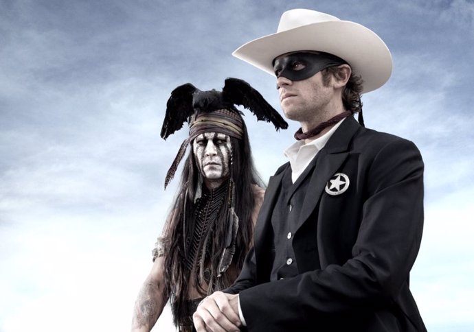 Primera Foto De Johnny Depp Y Armie Hammer En El Llanero Solitario 