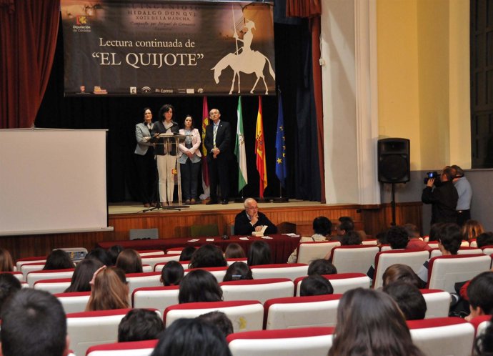 Lectura De 'El Quijote' Con Ceballos