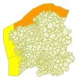 Alerta Naranja En El Litoral Gallego Este Lunes 23 De Abril