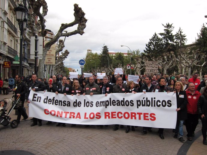 Manifestación En Defensa De Los Empleados Públicos