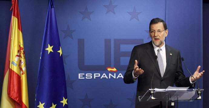 Mariano Rajoy, En Bruselas