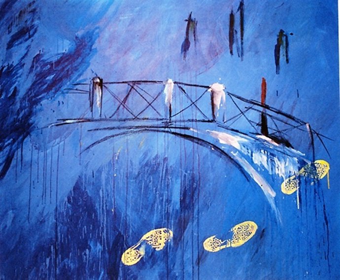 Una De Las Obras De La Muestra