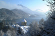 Nieve en Fuschlsee 