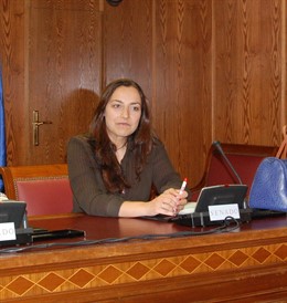 La Portavoz Adjunta Del PSOE En El Senado, Miriam Andrés