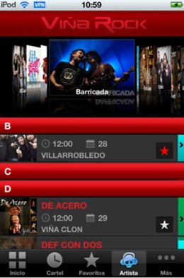 App Viña Rock