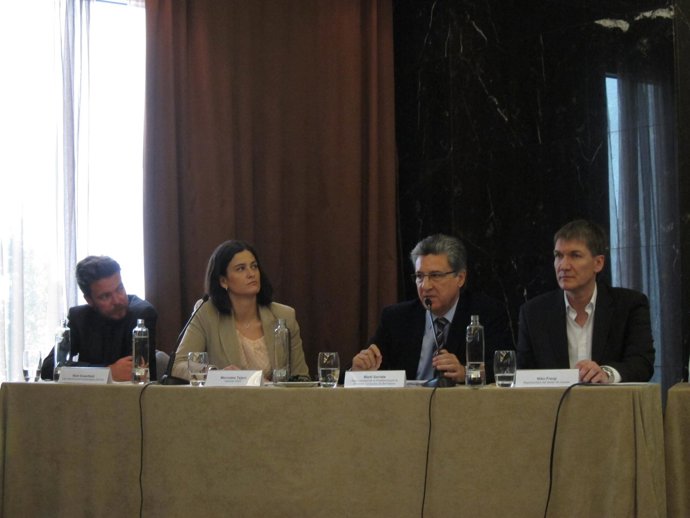 N.Greenfield (ETOA), M.Tejero (CEAV), M.Sarrate (ACAV) Y N.Frzop (R.Caribbean)