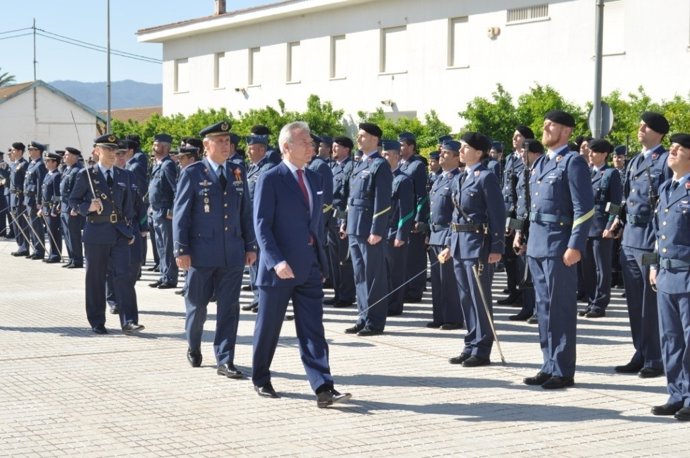 Valcárcel En La Base Aérea De Alcantarilla