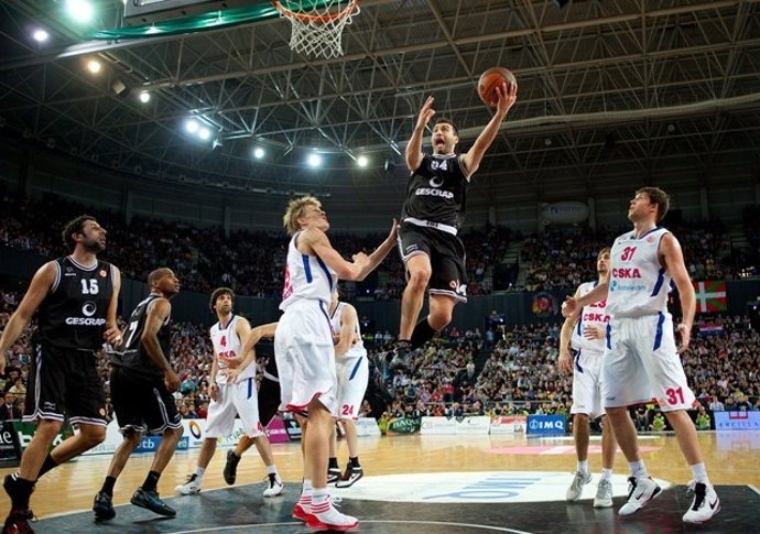 Gescrap Bizkaia Ante CSKA Moscú
