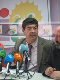 Valderas aspira a un peso del 30% de IULV-CA en un gobierno de "corresponsabilidad compartida" con el PSOE-A