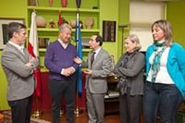 Serna Con Alcalde Meruelo