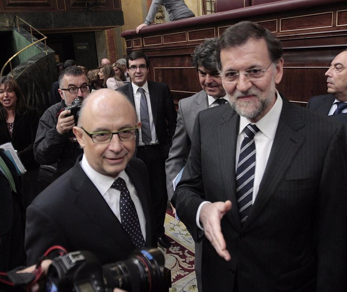 Mariano Rajoy Y Cristóbal Montoro