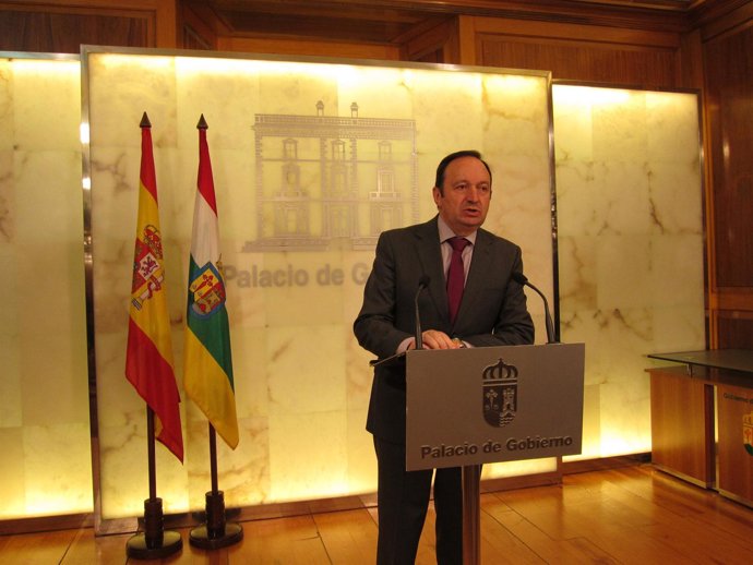 Pedro Sanz, Presidente Del Gobierno De La Rioja