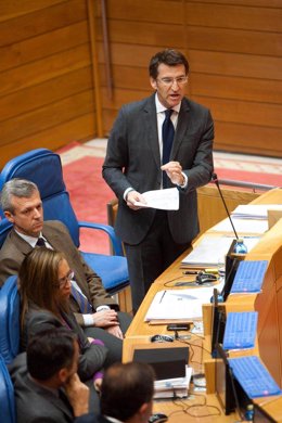 O presidente da Xunta, Alberto Núñez Feijóo, responderá as preguntas dos grupos 