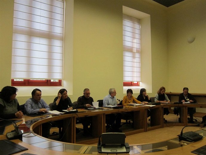 Plataforma SOS Sanidade Pública en el Parlamento.