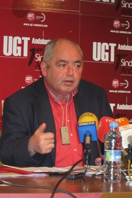 El Secretario Regional De UGT, Manuel Pastrana.